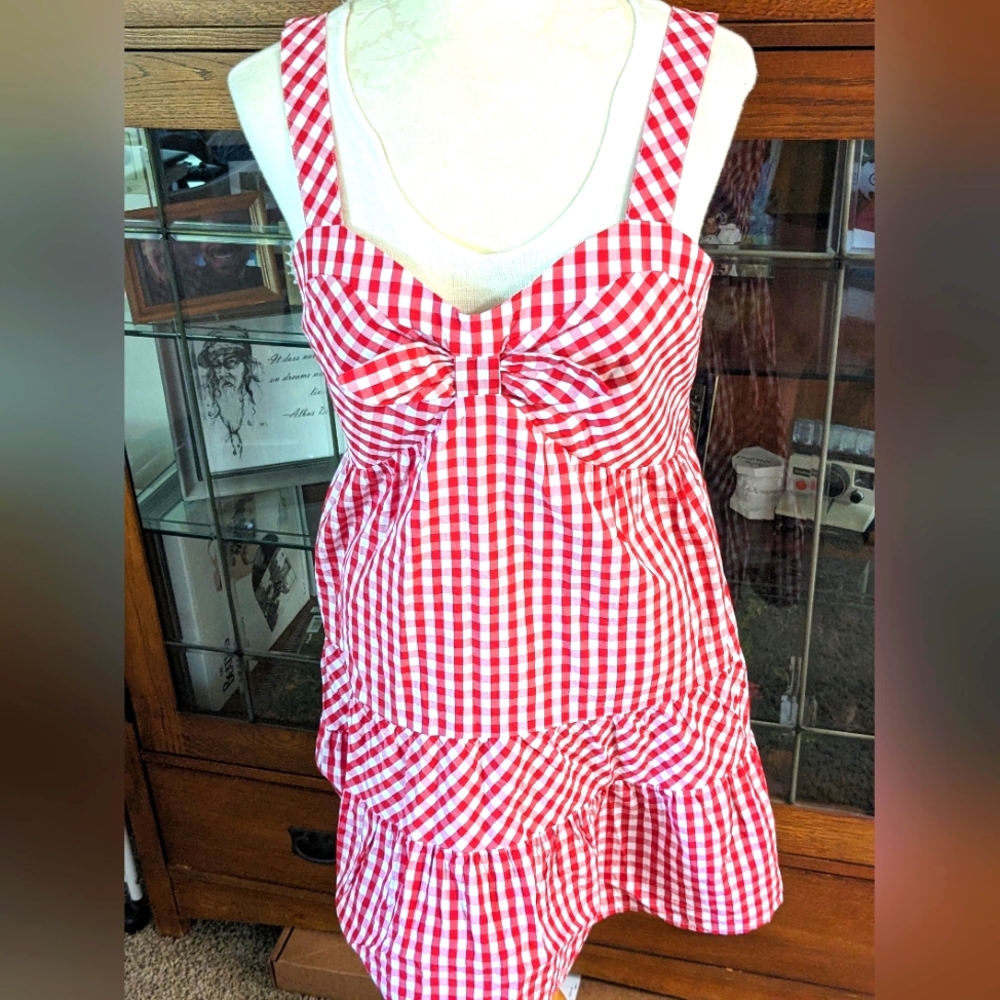 Betsey Johnson gingham dress
